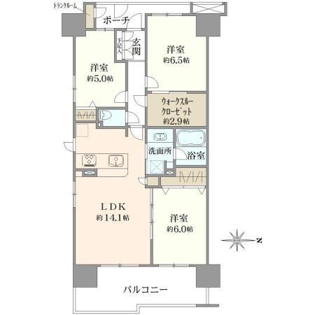 3LDK apartment in Tachikawa, Tokyo - Photo 1