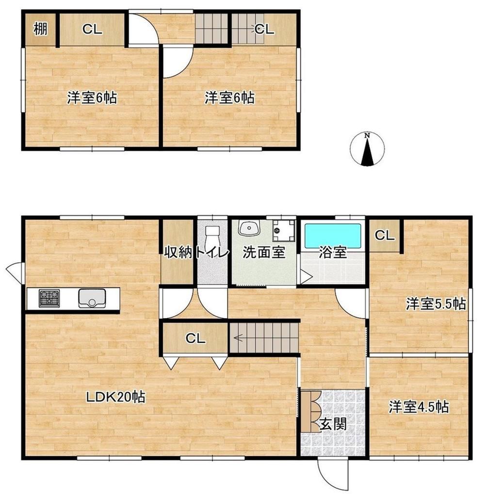 4LDK house in Iwanuma, Miyagi - Photo 1
