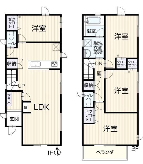 4LDK house in Kita Ward, Nagoya, Aichi - Photo 1
