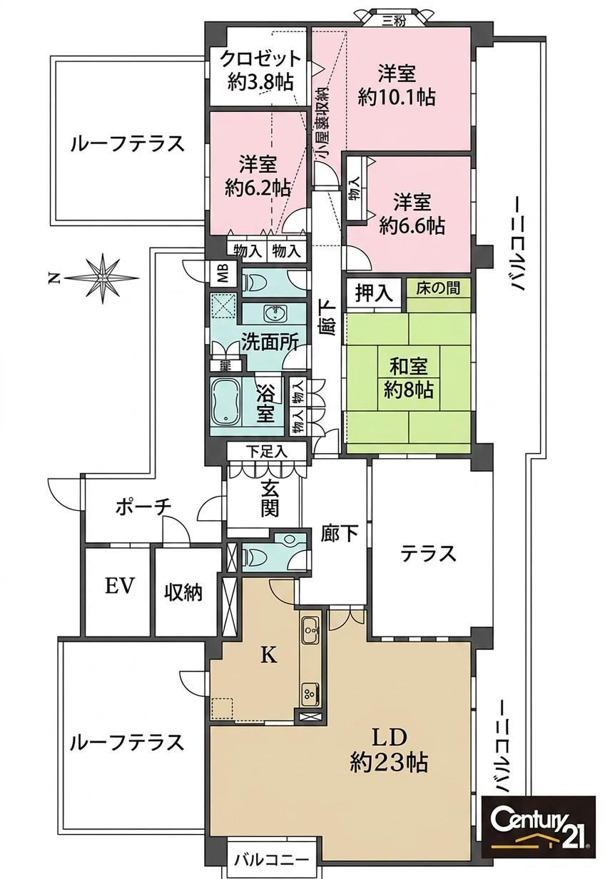 4LDK apartment in Nishi Ward, Hiroshima - Photo 1