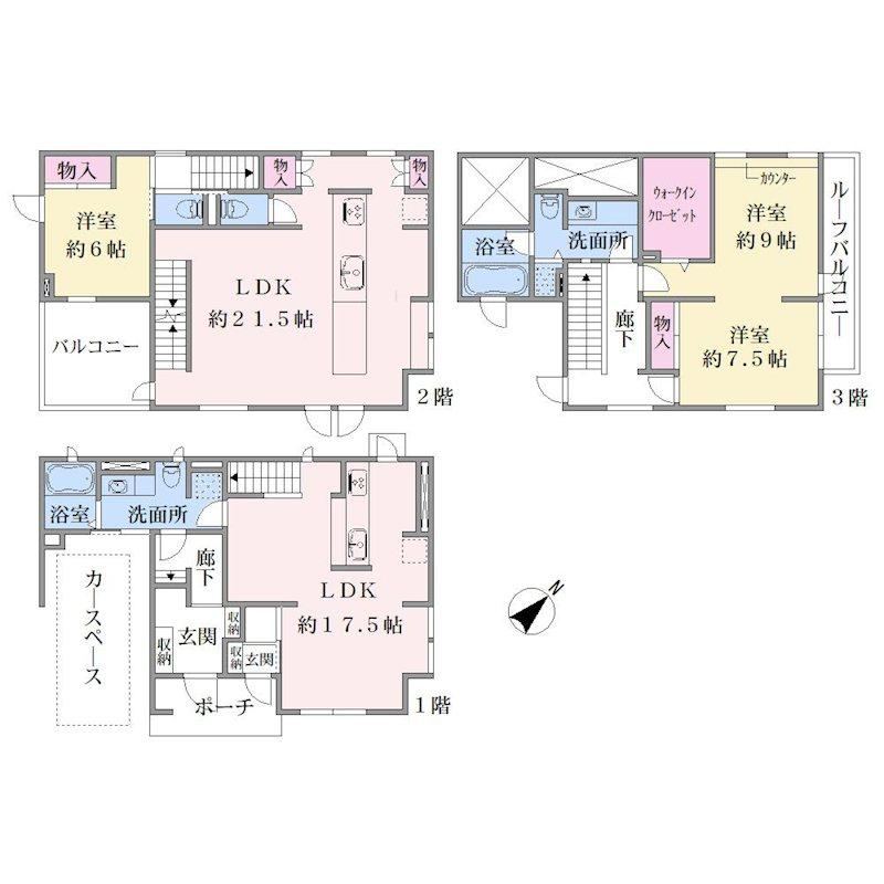 3LDK house in Tsurumi Ward, Yokohama, Kanagawa - Photo 1