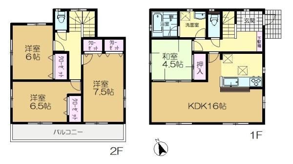 4LDK house in Sakura, Chiba - Photo 1