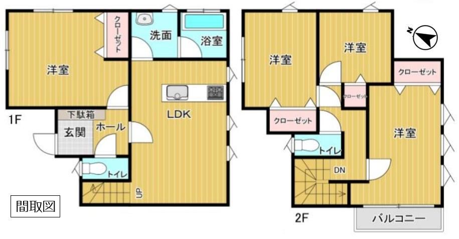 4LDK house in Kasukabe, Saitama - Photo 1