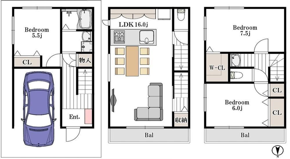 3LDK house in Hirakata, Osaka - Photo 1