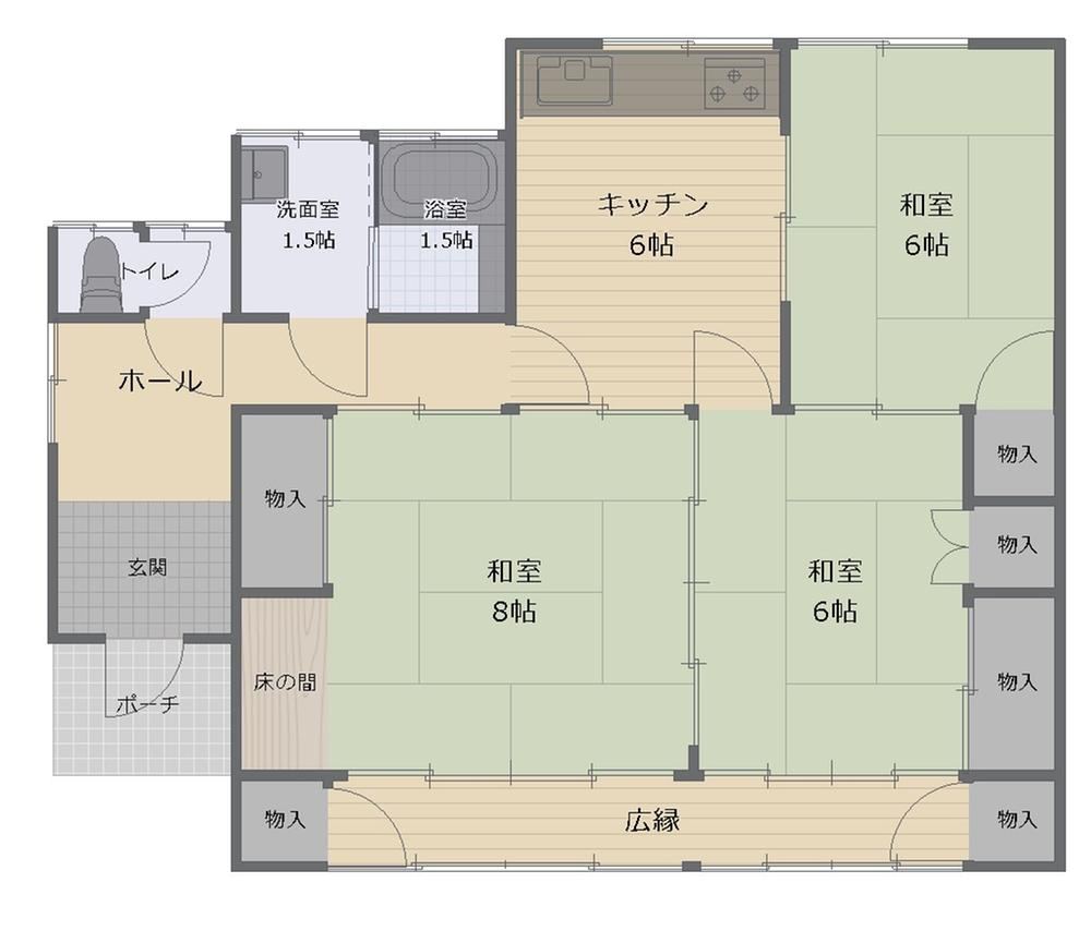 3DK house in Onomichi, Hiroshima - Photo 1