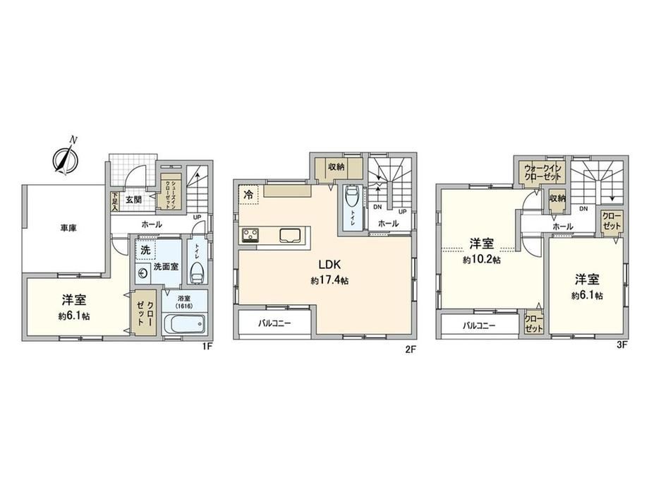 3LDK house in Minami Ward, Hiroshima - Photo 1