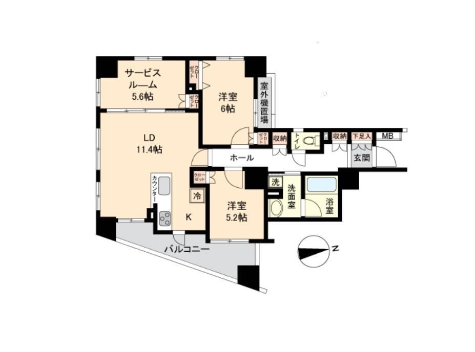 2LDK+S apartment in Edogawa Ward, Tokyo - Photo 1