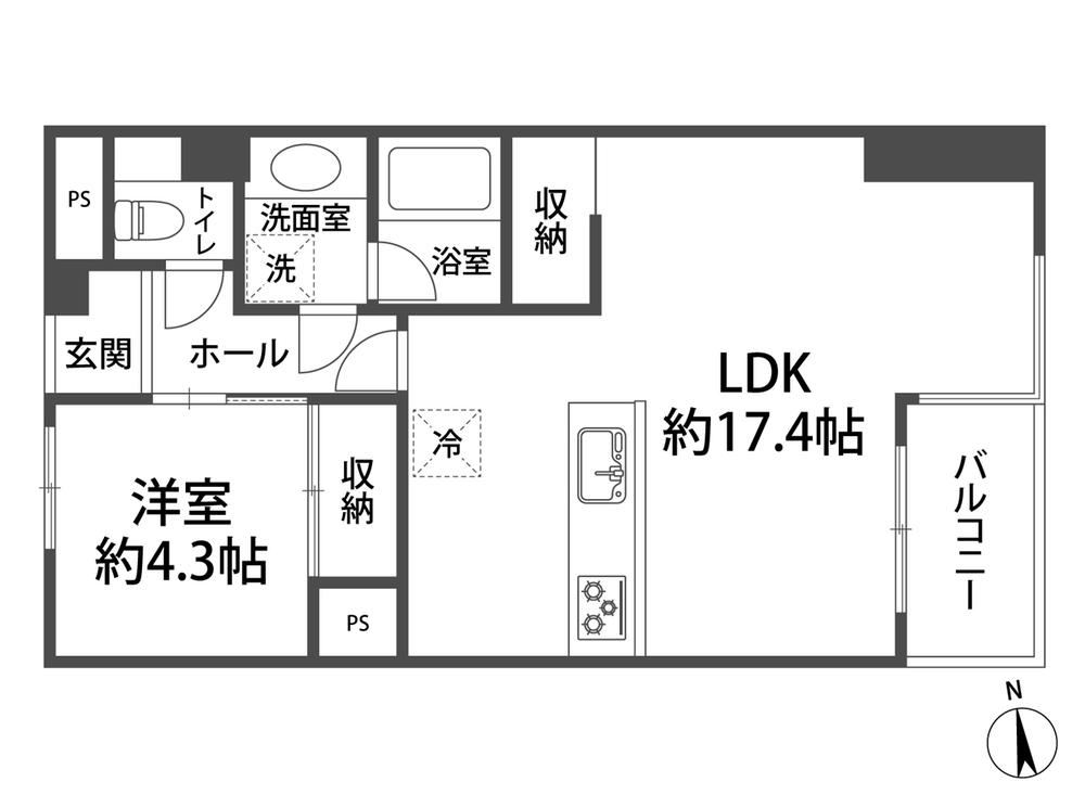 1LDK apartment in Setagaya Ward, Tokyo - Photo 1
