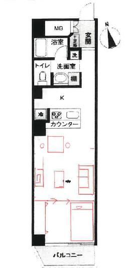 1LDK apartment in Shinjuku Ward, Tokyo - Photo 1