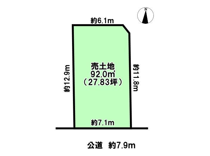 92 m² land in Minato Ward, Nagoya, Aichi - Photo 1