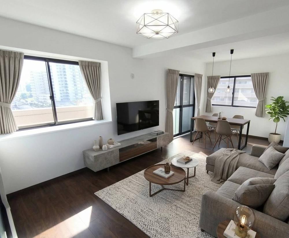 3LDK apartment in Nishi Ward, Hiroshima - Photo 1