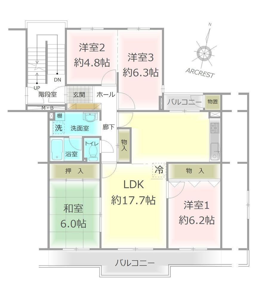 4LDK apartment in Tokorozawa, Saitama - Photo 1