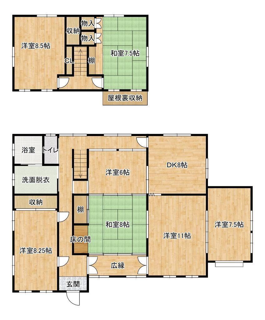7DK house in Tsuyama, Okayama - Photo 1