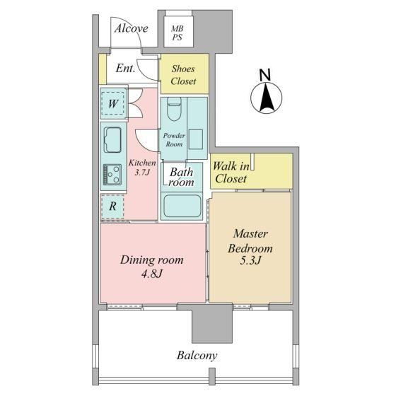 1DK apartment in Shibuya Ward, Tokyo - Photo 1