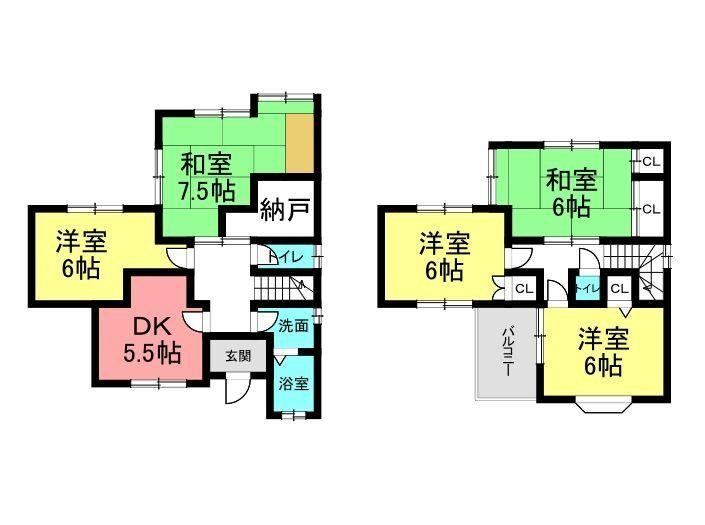 5DK house in Tondabayashi, Osaka - Photo 1