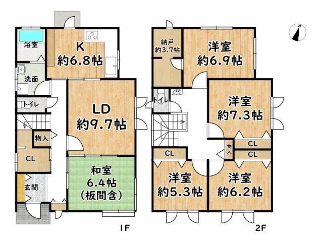 5LDK house in Amagasaki, Hyogo - Photo 1
