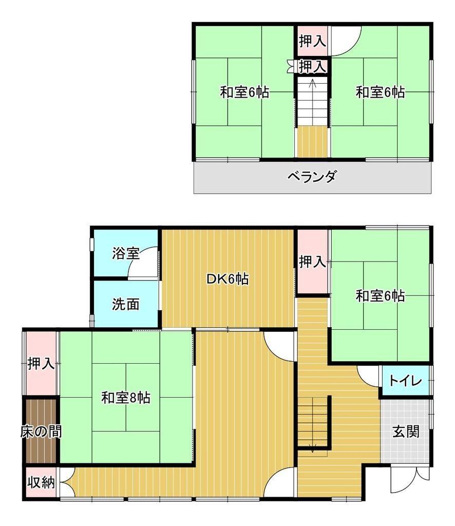 4DK house in Sanyoonoda, Yamaguchi - Photo 1