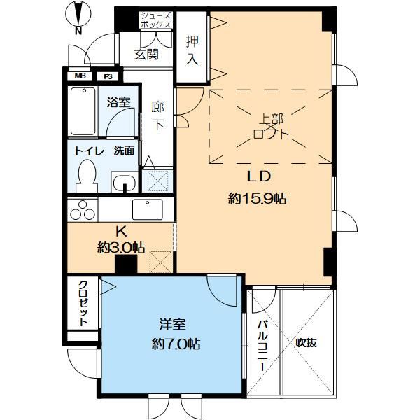 1LDK apartment in Amagasaki, Hyogo - Photo 1