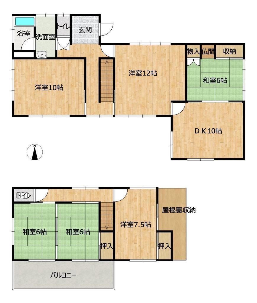 6DK house in Fujieda, Shizuoka - Photo 1