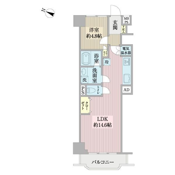 1LDK apartment in Meguro Ward, Tokyo - Photo 1