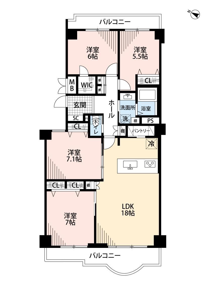 4LDK apartment in Mino, Osaka - Photo 1