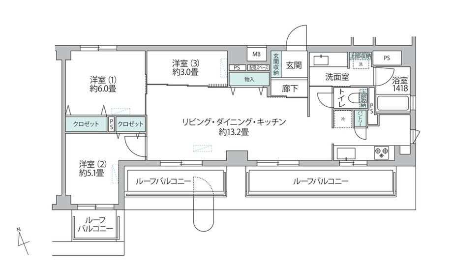 3LDK apartment in Taito Ward, Tokyo - Photo 1