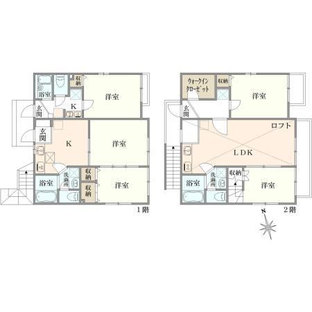2LDK house in Suginami Ward, Tokyo - Photo 1