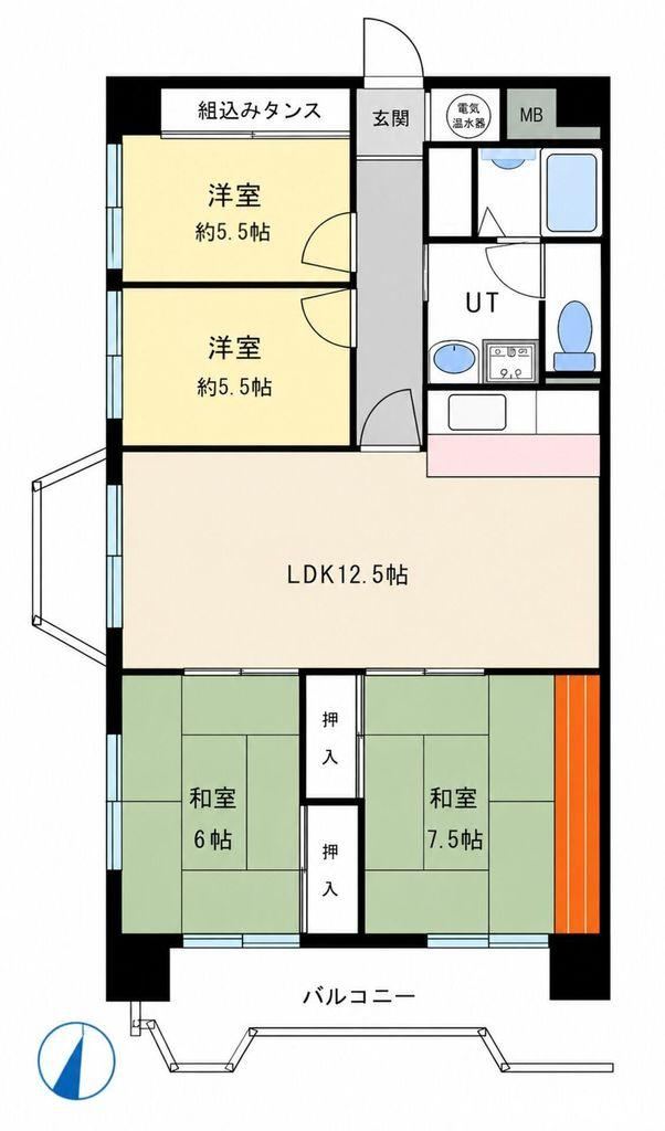 4LDK apartment in Chuo Ward, Sapporo, Hokkaido - Photo 1