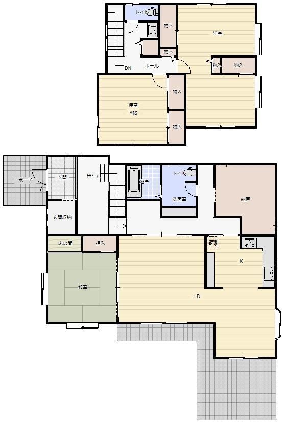 4LDK house in Kasama, Ibaraki - Photo 1