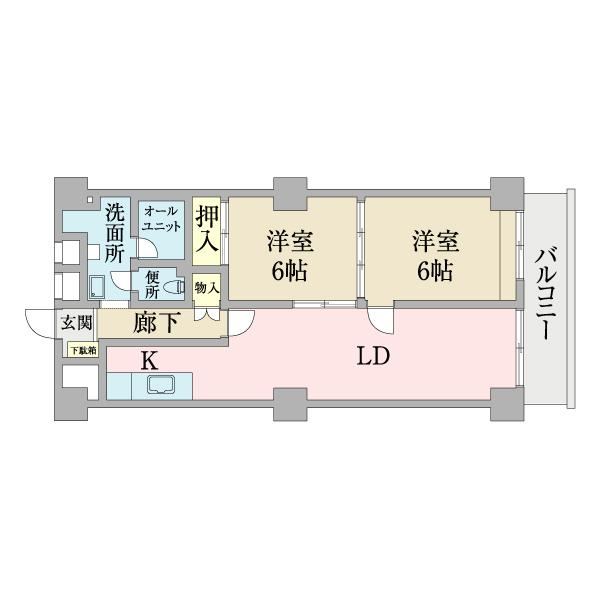 2LDK apartment in Edogawa Ward, Tokyo - Photo 1