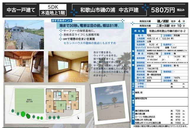 5DK house in Wakayama, Wakayama - Photo 1