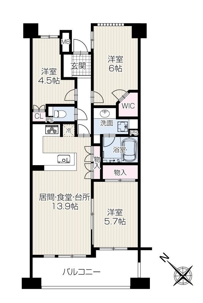 3LDK apartment in Fujisawa, Kanagawa - Photo 1