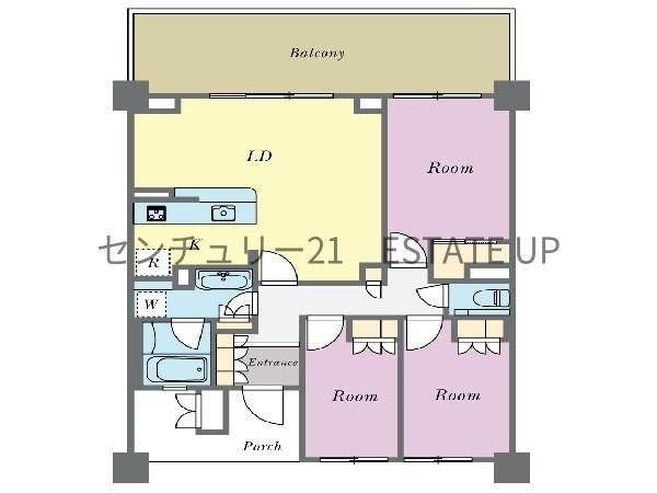 3LDK apartment in Kagoshima, Kagoshima - Photo 1