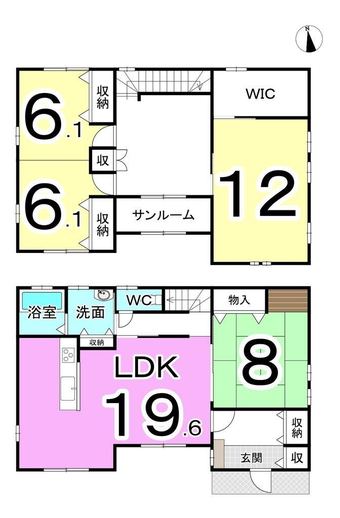 4LDK house in Sabae