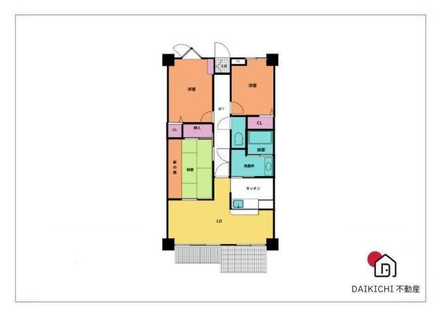 3LDK apartment in Honjo, Saitama - Photo 1
