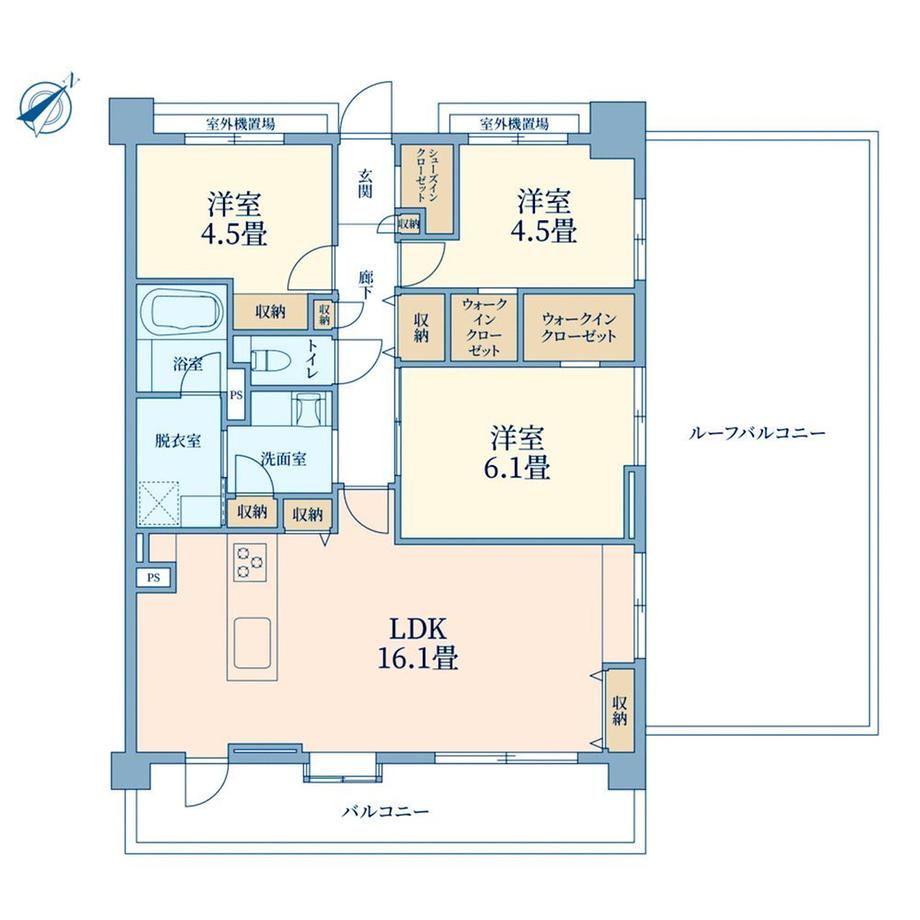 3LDK apartment in Koto Ward, Tokyo - Photo 1