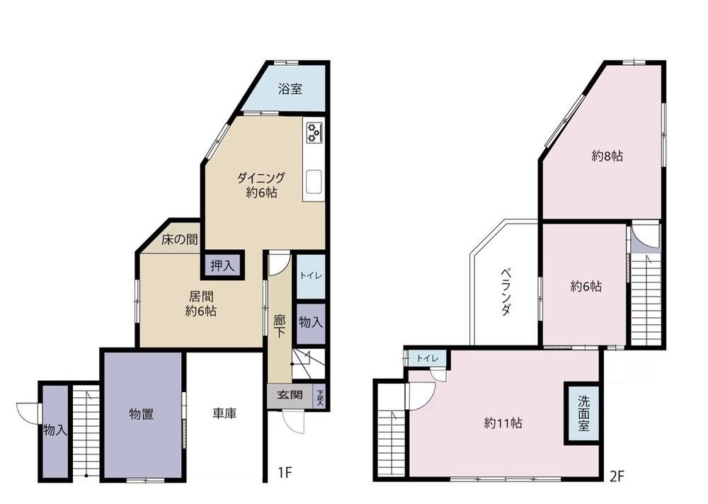 4DK house in Asaminami Ward, Hiroshima - Photo 1