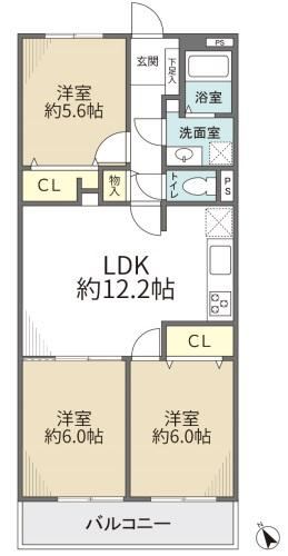 3LDK apartment in Miyamae Ward, Kawasaki, Kanagawa - Photo 1