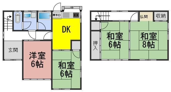 4DK house in Gifu, Gifu - Photo 1