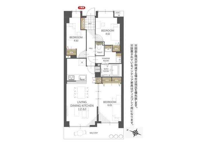 3LDK apartment in Kita Ward, Saitama - Photo 1