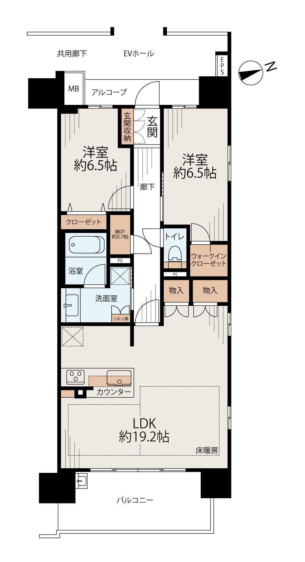 2LDK apartment in Yokkaichi, Mie - Photo 1