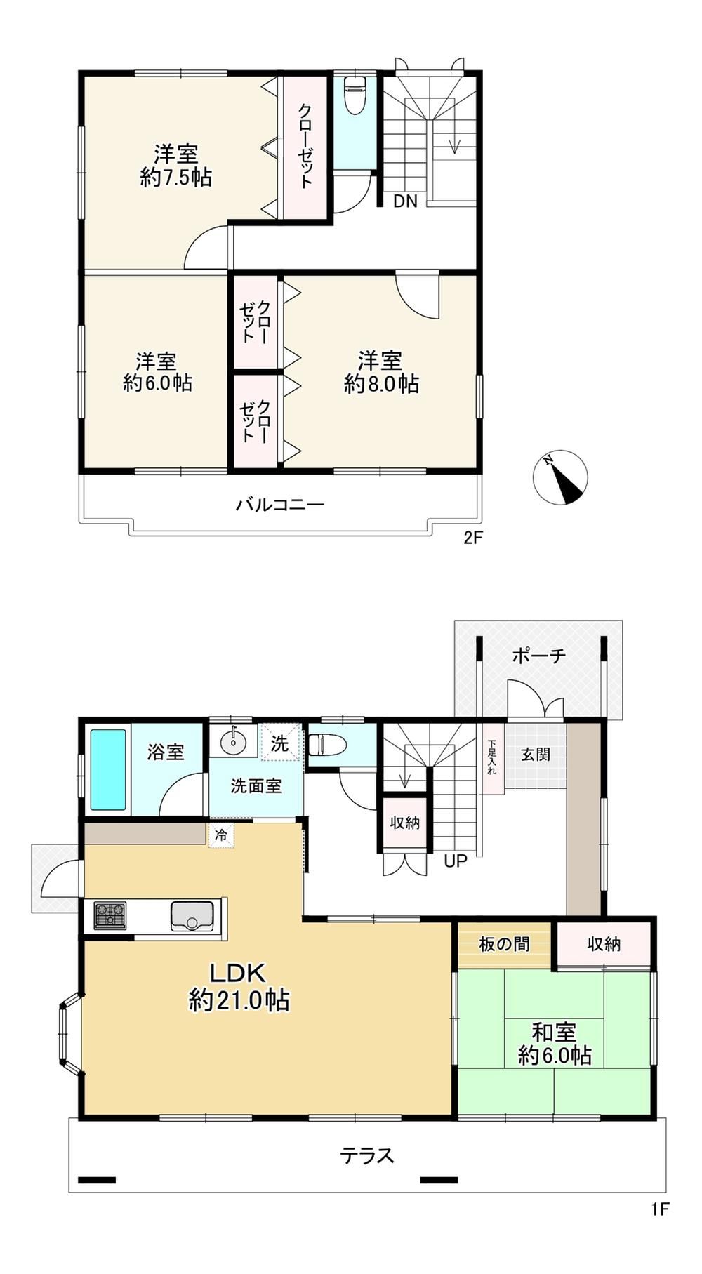 3LDK house in Hachioji, Tokyo - Photo 1