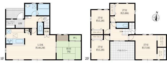 5LDK house in Tsukuba, Ibaraki - Photo 1
