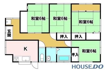 4DK house in Itako