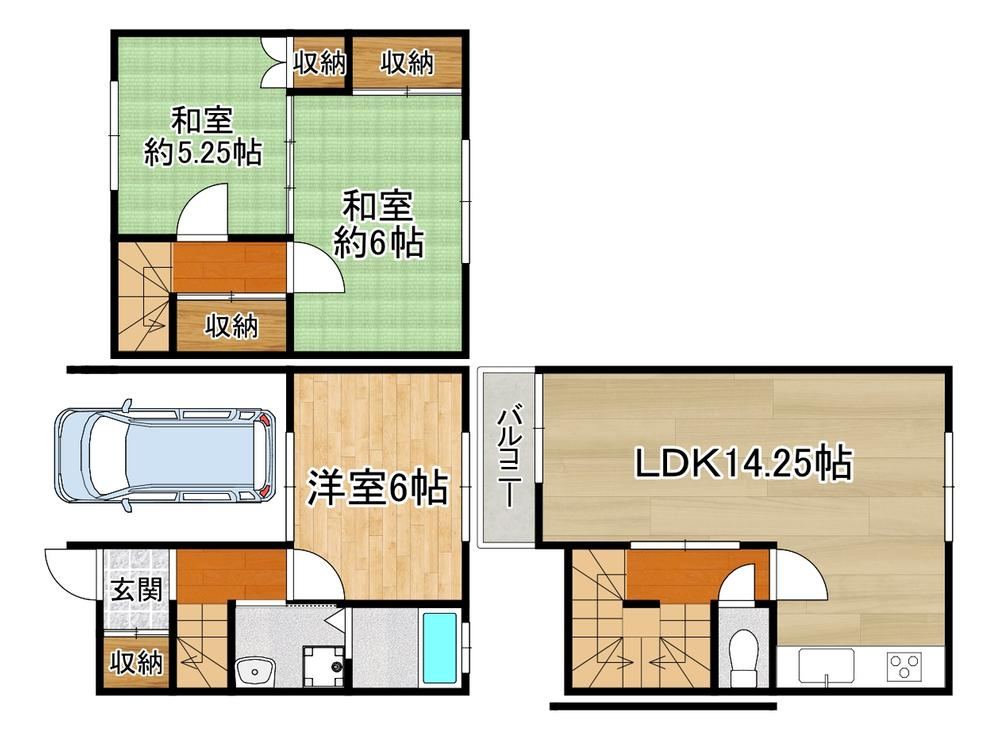 3LDK house in Nishikyo Ward, Kyoto - Photo 1