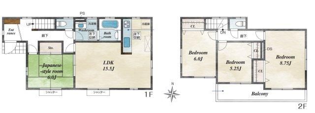 4LDK house in Moroyama, Iruma District, Saitama - Photo 1