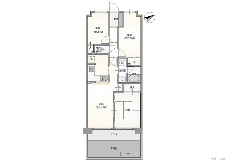3LDK apartment in Uji, Kyoto - Photo 1