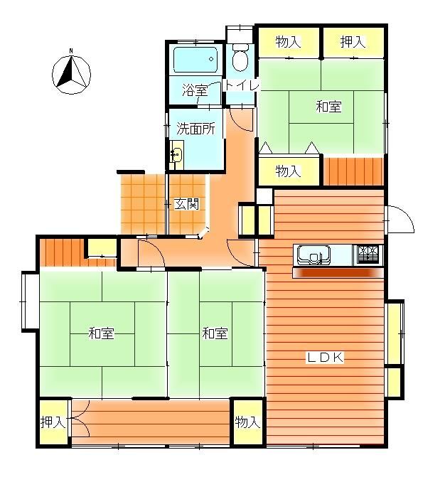 3LDK house in Kanoya, Kagoshima - Photo 1