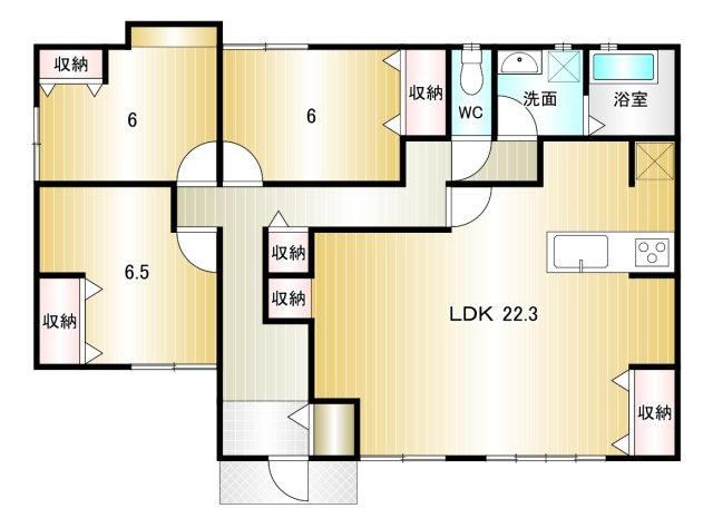 3LDK house in Kai, Yamanashi - Photo 1