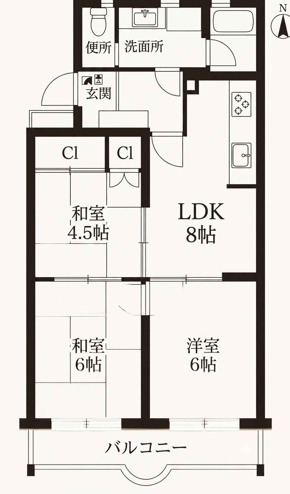 3LDK apartment in Nishi Ward, Fukuoka - Photo 1